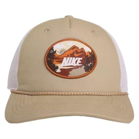 Nike Rise Structured Outdoor Trucker Cap Tan