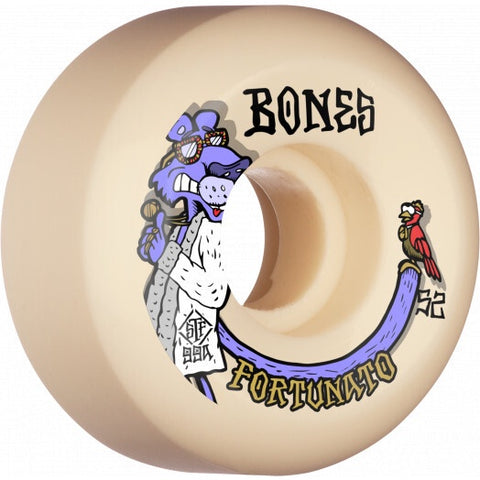 Bones Fortunato Pimpin 52mm 99A V5 Sidecut STF