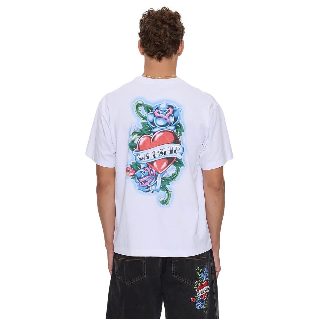 Worship No Ragrets T-Shirt White