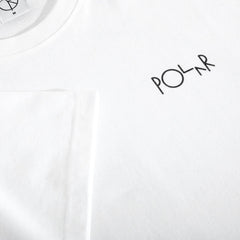 Polar Skate Co Stroke Logo White