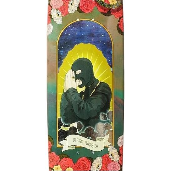 Monarch Diego Najera Masked Oddity Skateboard Deck  8.375