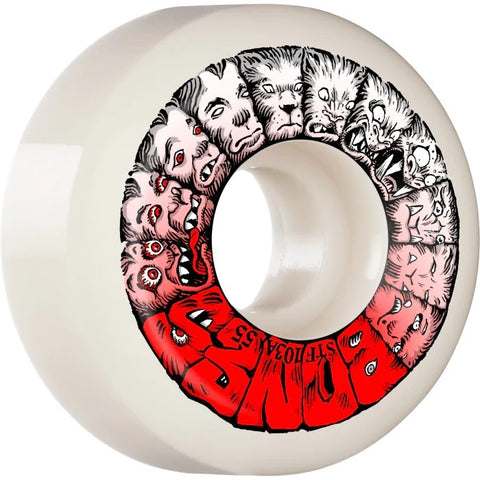 Bones Weird Wolf 54mm V5 Sidecut STF 103A