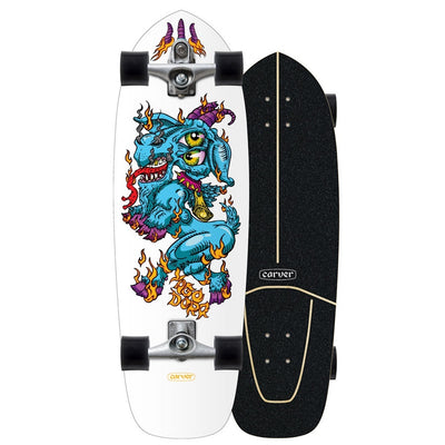 Carver Yago Fire Goat C7 Surfskate 30.75" x 9.75"