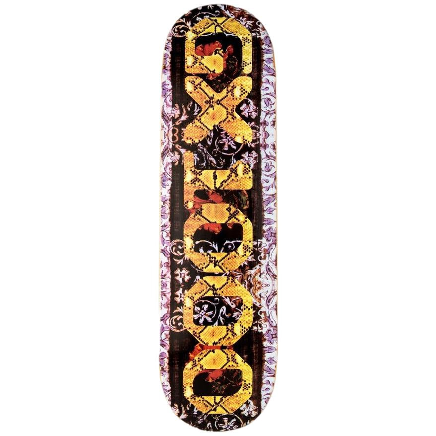 GX1000 O.G Scales 8.625 Skateboard Deck Black / White