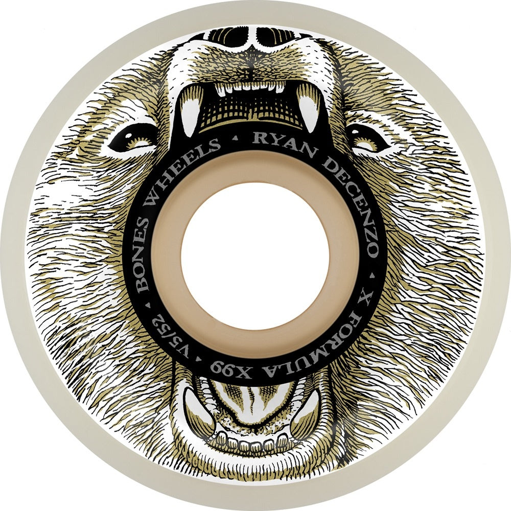 Bones Decenzo Bear Grill 52mm V5 Sidecut X-Formula 99A