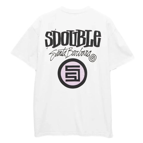 S/Double Combo Platter T-Shirt White / Purple