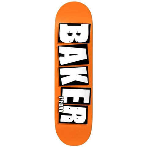 Baker T-Funk Brand Name Neon Orange B2 8.25"