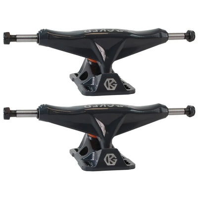 Grind King Locker 2 Skateboard Trucks Black