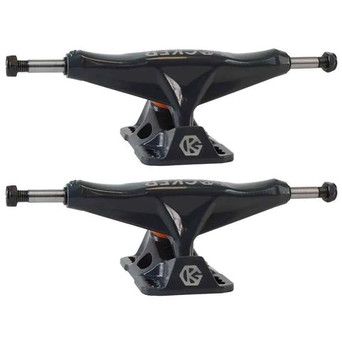 Grind King Locker 2 Skateboard Trucks Black