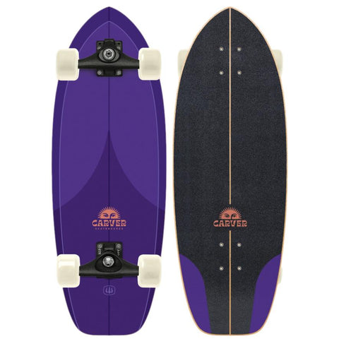 Carver Purple Haze C5 Raw 28" x 9.75" SurfSkate