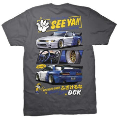 DGK SEE YA Charcoal Tee