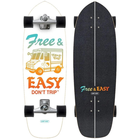 Carver Free Easy Peleta CX Surf Skate 9.75" x 30.25"