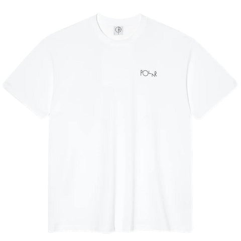 Polar Skate Co Stroke Logo White