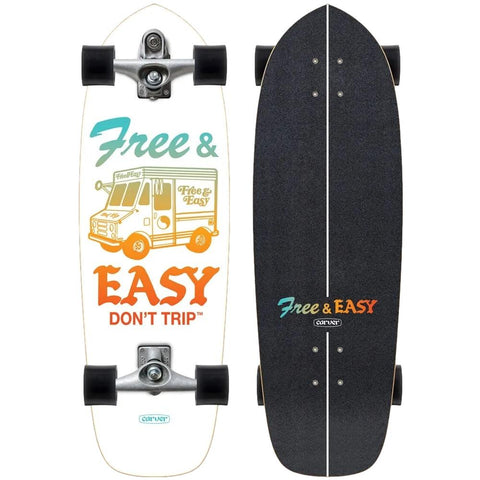 Carver Free Easy Peleta C7 Surf Skate 9.75" x 30.75"