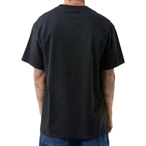Santa Cruz Salba Street Ad Front Tee Washed Black