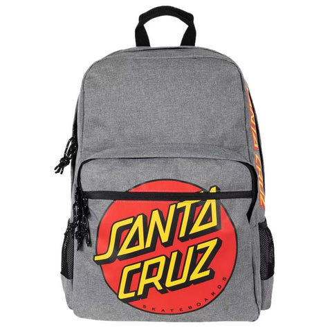 Santa Cruz Classic Dot Backpack Grey Marle