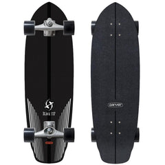 Carver Black Tip Carbon Fiber CX 32.5" x 9.875" SurfSkate