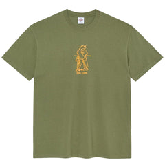 Polar Skate Co Evol Times Tee Army Green