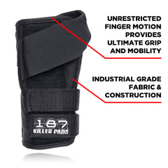 187 PRO Wrist Guard Black