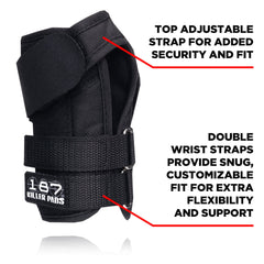 187 PRO Wrist Guard Black