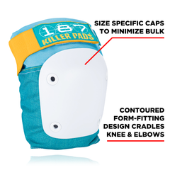 187 Six Pack Junior Teal