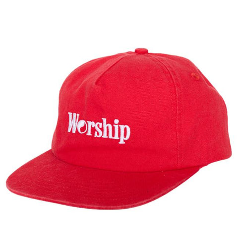 Worship Smoko Hat Lucky Red