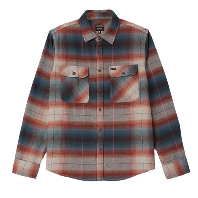 Brixton Bowery Flannel Shirt Multi Shadow
