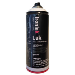 Ironlak Aerosol Spray Paint Aspen White