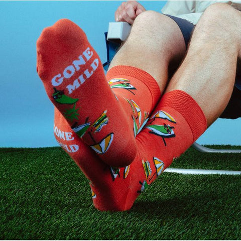 Sock it to Me "Gone Mild" Mens Crew Socks