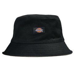 Dickies Classic Label Reversible Bucket Hat Black / Bone