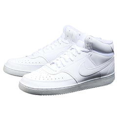 Nike Court Vision Mid BB Mens Shoe White / White