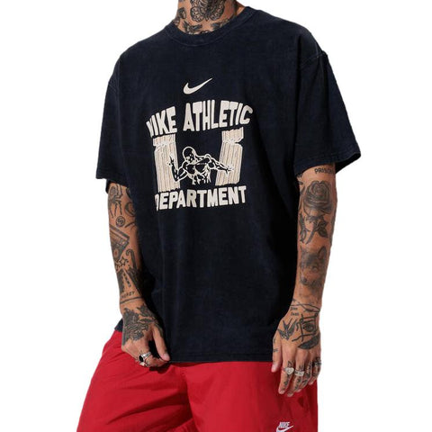 Nike M90 Gym Heritage T-Shirt  Black