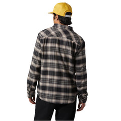 Brixton Bowery Flannel Shirt Black / Beige