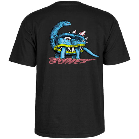 Bones Dino-Sortas Tee Black