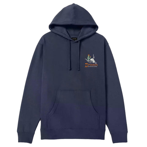 Brixton Barren Hood Washed Navy