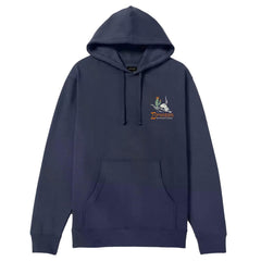 Brixton Barren Hood Washed Navy