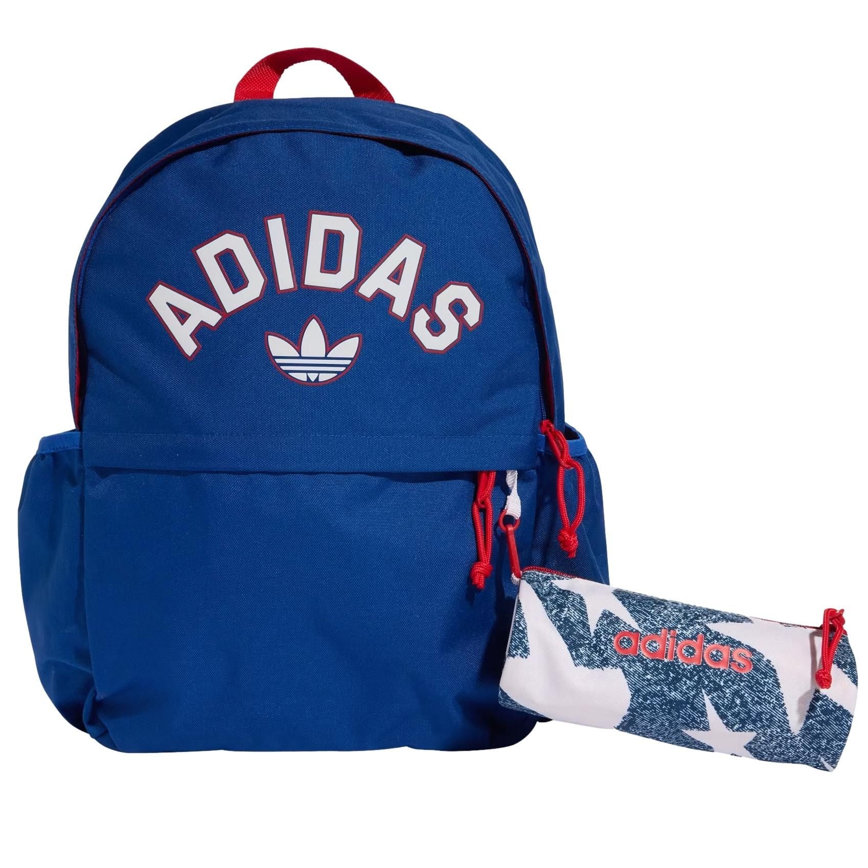 Adidas Backpack with Pencilcase Blue / Red
