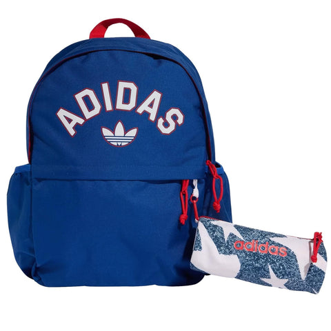 Adidas Backpack with Pencilcase Blue / Red