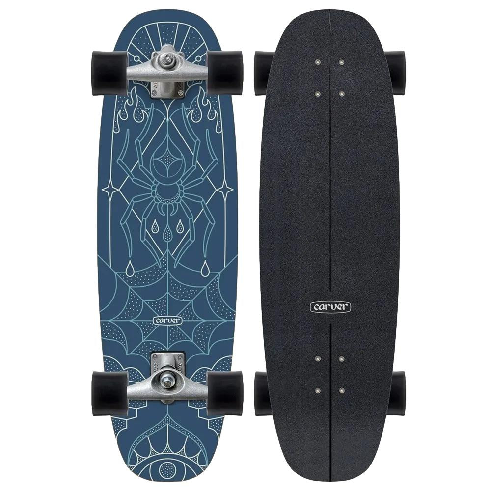 Carver Blue Widow CX Surf Skate 9.875" x 33"