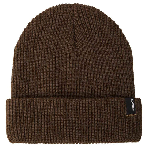 Brixton Heist Beanie Walnut Brown