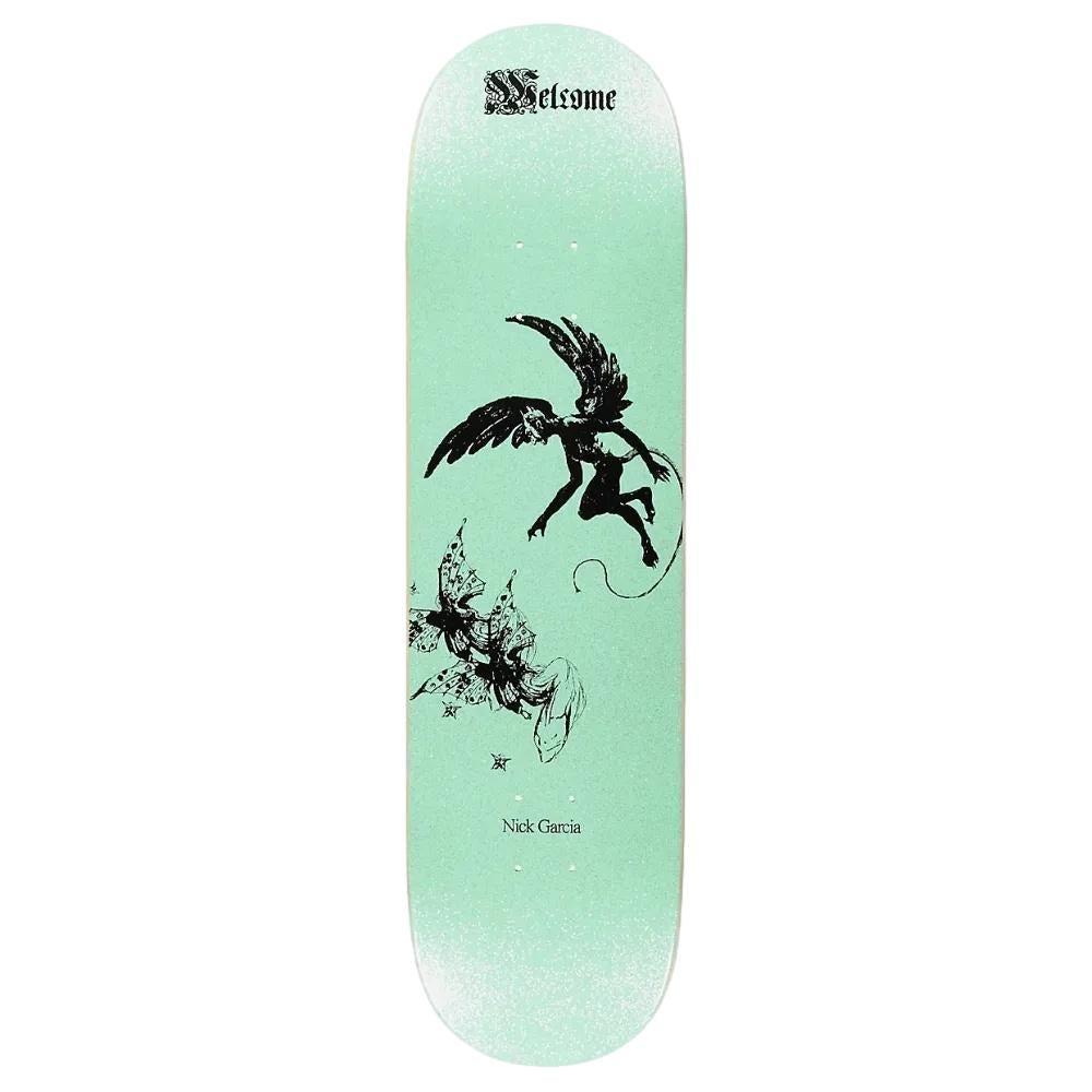 Welcome Paradox On Island Mint Glitter 8.38 Skateboard Deck