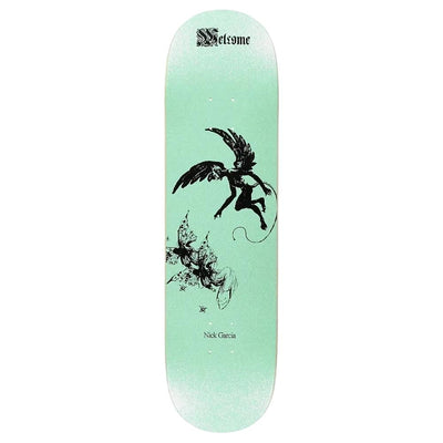 Welcome Paradox On Island Mint Glitter 8.38 Skateboard Deck