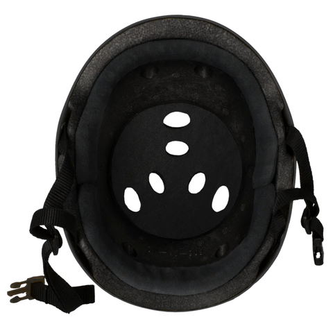 Triple 8 THE Certified Helmet SS Black Gloss w/ Black Liner