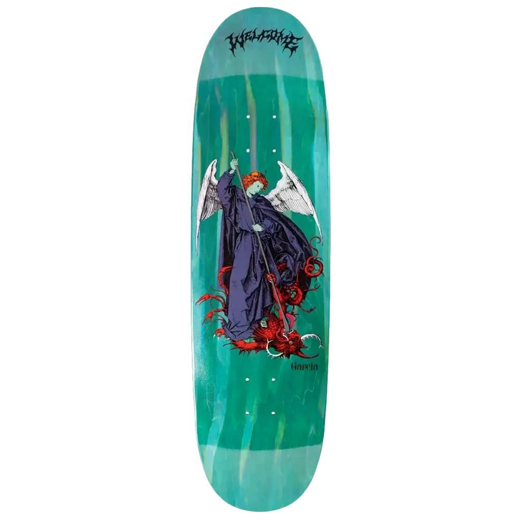 Welcome Nick Garcia Son of Boline Teal 8.8" Skateboard Deck
