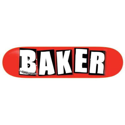 Baker OG Logo 8.25" Red / White Skateboard Deck