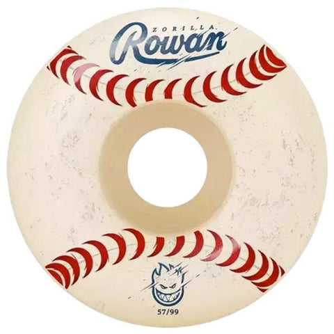 Spitfire Formula Four Spitball Rowan Zorilla Skateboard Wheels 56mm 99a