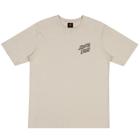 Santa Cruz Screaming Grizzly T-Shirt Natural