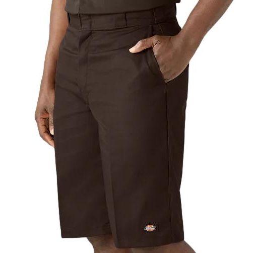 Dickies 13 Inch Multi Short Dark Brown