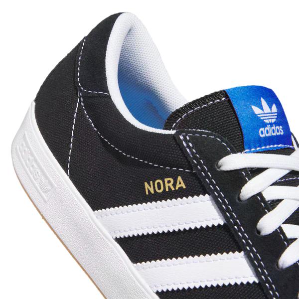 Adidas Nora Skate Shoe Black / White