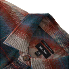 Brixton Bowery Flannel Shirt Multi Shadow